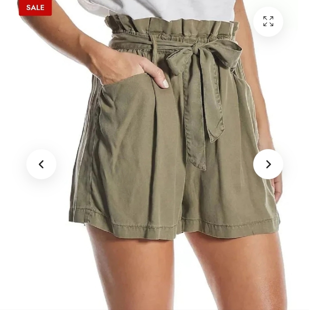 OAT New York paper bag shorts